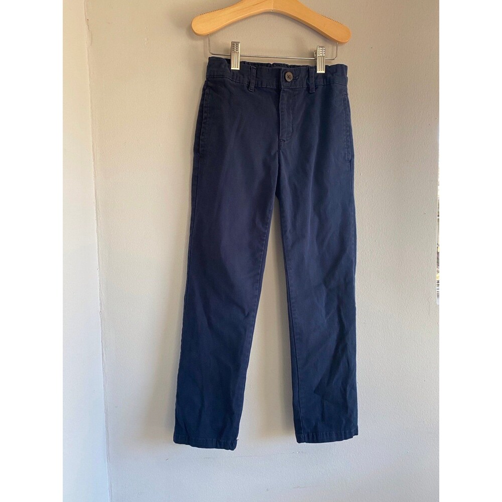 Place Navy chinos size 7 adjustable waist